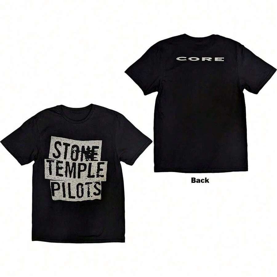 Hey Rusty Stone Temple Pilots Official Band TShirt Core (Back