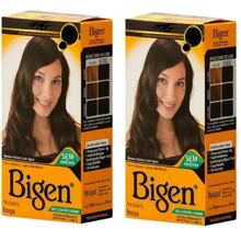 Kit 2 Bigen Ammonia-Free Coloring Powder Dye Your Choice - 5.0淺棕色 - 查看 1
