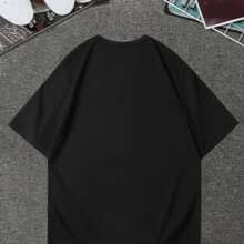 Streetwear Model Shark Species Printed T-Shirt Front Various Colors Fast Shipping - màu đen - Xem 2