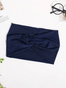 1/3/4 chiếc Băng đô thun trơn siêu rộng cho nữ, thoải mái khi khiêu vũ, tập yoga, chạy bộ - Nhiều màu - Xem 16