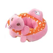Baby Sitting Cushion Anti-Fall Children's Seat Posture Pouf - Hồng - Xem 1