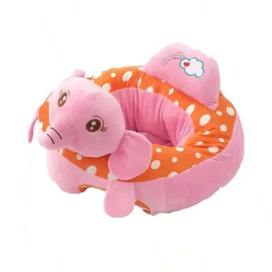 Baby Sitting Cushion Anti-Fall Children's Seat Posture Pouf - Hồng - Xem 1