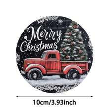 1 bộ/4/6 miếng lót ly bằng bùn diatomit chủ đề xe bán tải màu đỏ Giáng sinh - Miếng lót ly sáng tạo, miếng lót ly cà phê, miếng lót ly, miếng lót bàn ủi - Lý tưởng để trang trí nhà và nhà hàng, quà tặng sinh nhật hoặc ngày lễ đẹp mắt, trang trí bàn quầy nước, trang trí ngày lễ, trang trí nhà cửa, trang trí văn phòng, trang trí tiệc theo chủ đề, thích hợp cho nhà, văn phòng, quán bar, trang trí Giáng sinh, đồ dùng cho tiệc Giáng sinh - Nhiều màu - Xem 3