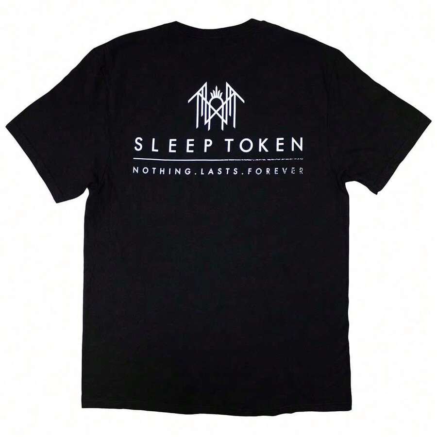 Hey Rusty Sleep Token Official Band TShirt Worship (Back Print