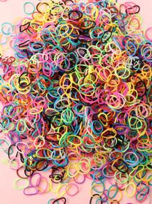 织机带套件、橡皮筋手链制作套件、女孩友谊弹性手链制作套装、艺术工艺品生日圣诞礼物 - 皮筋 - 查看 6