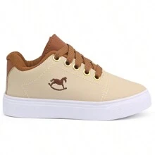 New Arrival Kids Boys Casual Super Light Comfortable Sneakers - Màu be - Xem 3