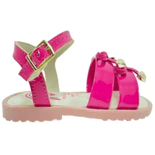 Molekinha Children's Sandals Girl Blogger Soft Comfortable Original On - 玫紅色 - 查看 2