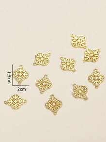 10pcs Geometric DIY Pendant