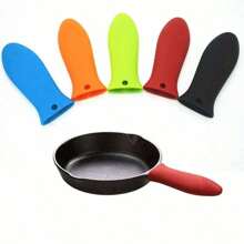 Silicone Hot Handle Holders Rubber Pot Handle Sleeve,Heat Resistant Skillet Handle Cover For Metal Cookware Handles,Pans,Cast Iron Pot, Frying Pan, Pans, Griddles, Metal And Aluminum Cookware Handles - Sleeve Grip, Handle Cover - Multicolor - View 13