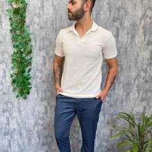 Men Polo Shirts - trắng - Xem 8