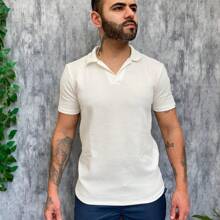 Men Polo Shirts - trắng - Xem 6