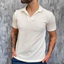 Men Polo Shirts - trắng - Xem 4