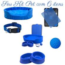 Pet Bed & Crate Mat - 藍色 - 查看 2