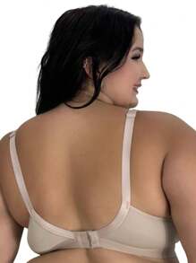Plus Size Bra With Padded Straps In Super Reinforced Foam Support M To 52 Cléo - Beis - Ver 3