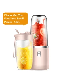 RAF 400ml Portable Rechargeable Juicer Blender High Capacity Battery Six Blade For Smoothies Veggie And Fruit Juices Perfect For Kitchen And Travel