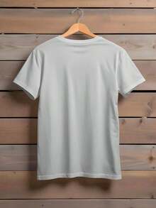 T-Shirt Men's Shirt Meme Kitten Cat It's Okay 100% Cotton - 灰色 - 查看 3