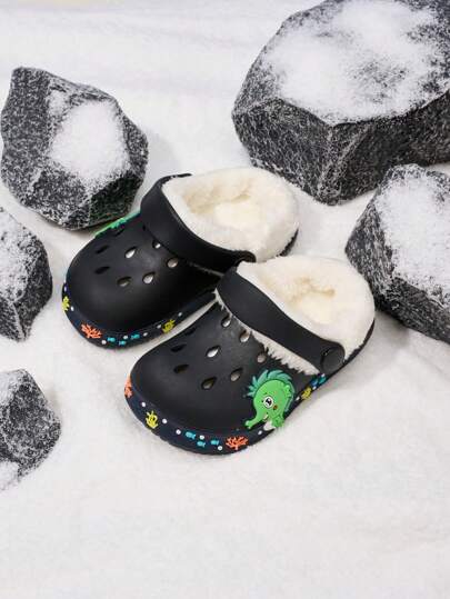 Pantofole invernali/autunnali alla moda, termiche e imbottite, per ragazzi e ragazze