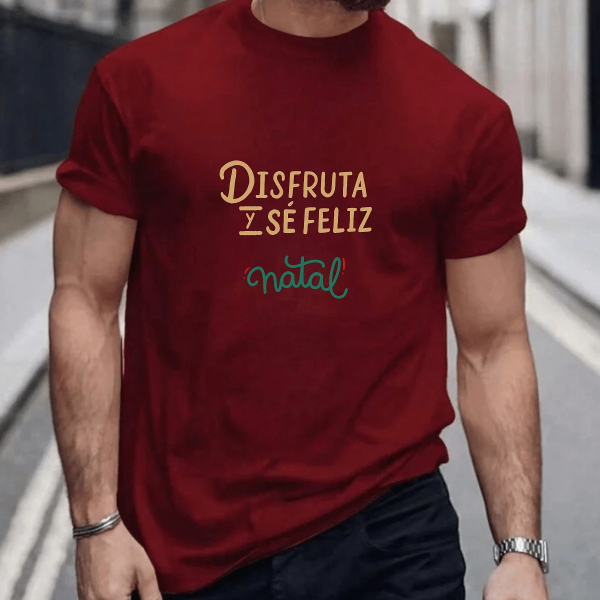 GP Christmas Shirt - Red - View 1