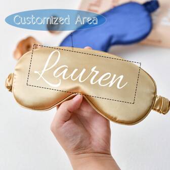 Personalized Eye Mask, Bridesmaid Gift, Bridal Party Gift, Sleep Mask, Custom Wedding Gift, Silky Satin Sleep Mask, Bachelorette Party, Children Eye Mask, Custom Children Sleep Mask, Personalized Eye Mask