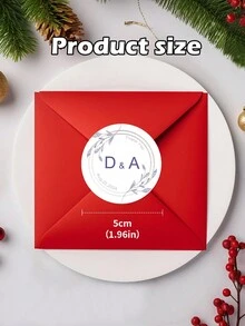 1 miếng dán cá nhân hóa cho đám cưới, nhãn dán đám cưới tùy chỉnh cho hộp quà tặng kẹo nến tiệc sinh nhật và túi chào mừng, nhãn quà tặng đám cưới, nhãn dán cảm ơn - Nhiều màu - Xem 2