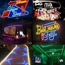 RGB Neon LED Hose Strip 5 Meters + Wireless Touch Control Colorful Lighting For Decoration Home Ornaments - 無來源 - 查看 6