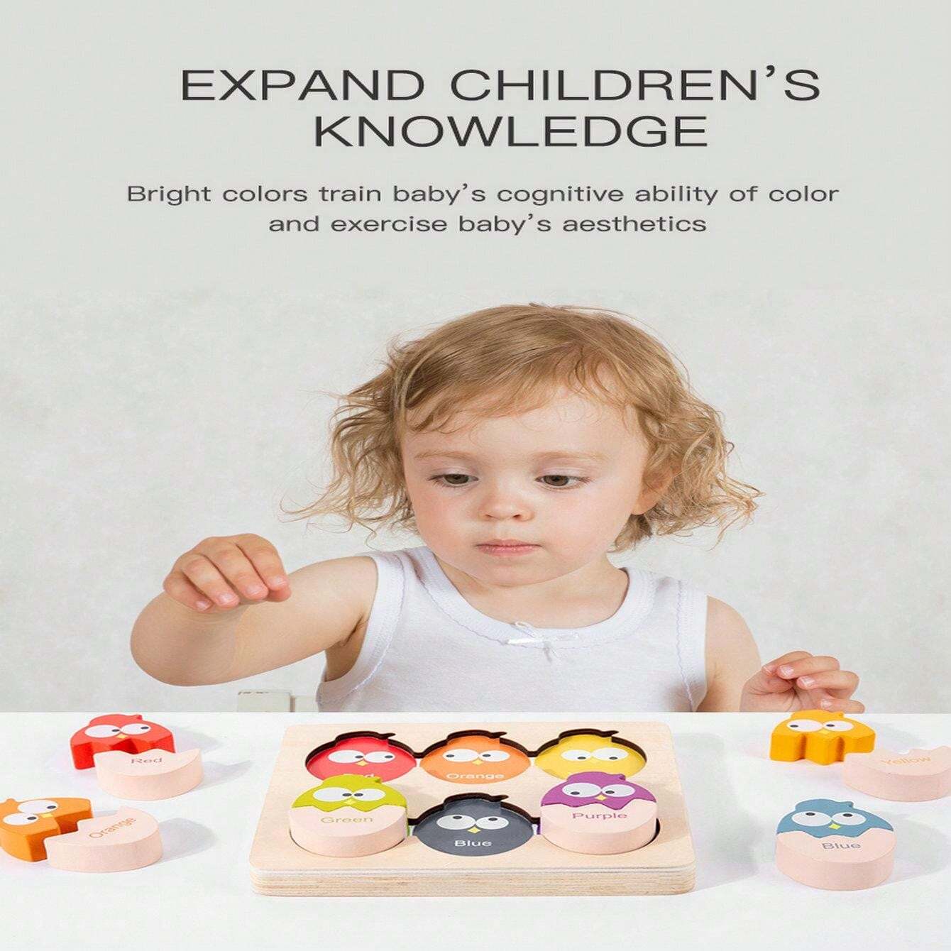 Color Recognition Matching Toys Allow Children To Learn Colors And