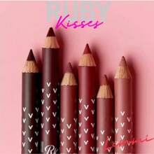 Ruby Kisses Wooden Lip Pencil - Redd - Xem 2