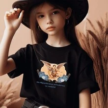 Unisex Cotton T-Shirt Saint Michael The Archangel Catholic Religious Faith - 黑色 - 查看 2
