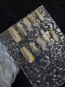 10 Móng tay mắt mèo vàng thủ công tinh khiết có thể lặp lại với quầng sáng bắt mắt riêng cùng bột gương ma thuật vàng, thủ công chạm khắc ba chiều 3D đơn giản và đa năng, thích hợp làm quà tặng sinh nhật - Nhiều màu - Xem 2