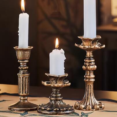 Cirelle Đế nến Gothic thẩm mỹ, Thiết kế hoa bằng đồng cổ điển, Đồ trang trí cổ tối giản cho nghệ thuật trang trí đám cưới, Quà tặng Ngày của Mẹ tốt nhất, Quà tặng sinh nhật tốt nghiệp, Ngôi nhà ấm cúng, Đồ trang trí bàn Rama, Sử dụng cho bữa tiệc, Ăn uống gia đình, Đồ dùng nhà hàng cao cấp, Quà tặng tân gia, Đồ trang trí đám cưới