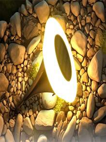 4pcs Solar Buried Lights, Outdoor Courtyard Lights, Plug-In Ground Lights, Garden Layout, Villa Decoration Lighting, Landscape Lawn Lights