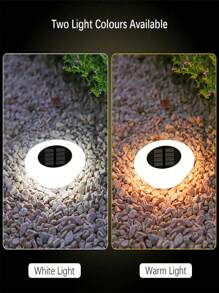 4pcs Solar Buried Lights, Outdoor Courtyard Lights, Plug-In Ground Lights, Garden Layout, Villa Decoration Lighting, Landscape Lawn Lights