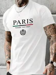 Men's 30.1 Premium Combed T-Shirt - 白色 - 查看 1
