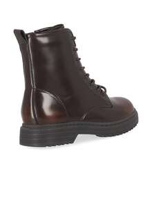 Chika10 Black Military Style Women's Boots KURAZO 35 24/48h - Black - View 3