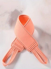 1pc Double-Sided Exfoliating Back Scrubber Towel - Unisex Long Shower Brush | Battery-Free | Ideal For Body Cleansing & Spa Use, Exfoliating Bath Gloves, Body Brush, Spa Foam Body Massage, Dual-Sided Exfoliating And Cleansing Tool - Multicolor - View 10