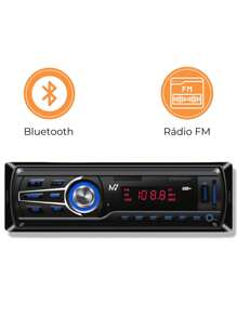 Pioneer 1DIN Universal 7000BT M7 Bluetooth Radio USB SD Card RCA Car Stereo System - 黑色 - 查看 6
