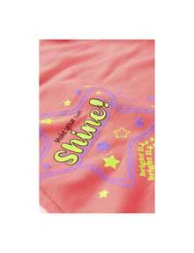 Make Your Own Shine Salopete Children's Dress - Màu Hồng Tươi - Xem 2