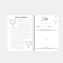 100 Dates Together - Black - View 3