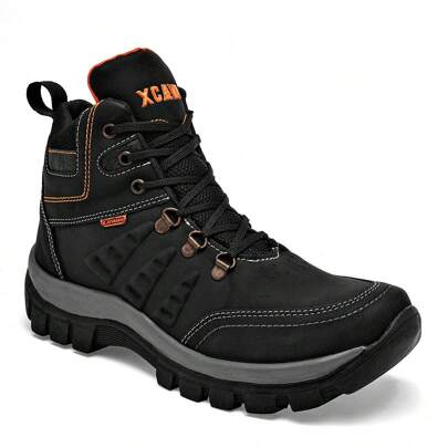 bota para hombre color negro para exterior uso rudo