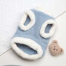 Quần áo cho thú cưng. Áo vest nhung dày và ấm thích hợp cho chó và mèo nhỏ mặc vào mùa đông. Quần áo cho chó có thể chơi đùa vui vẻ ngoài trời. - trái cam - Xem 9