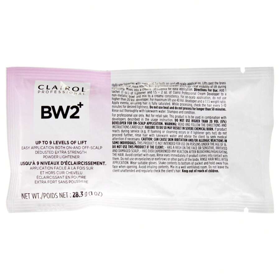 Professional Basic White 2 Powder Lighteners By Clairol For Unisex - 1 Oz Lightener - trắng - Xem 1