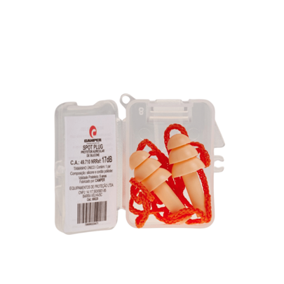 Kit 10 Protetor Auricular Plug Silicone 49710 Epi - Camper