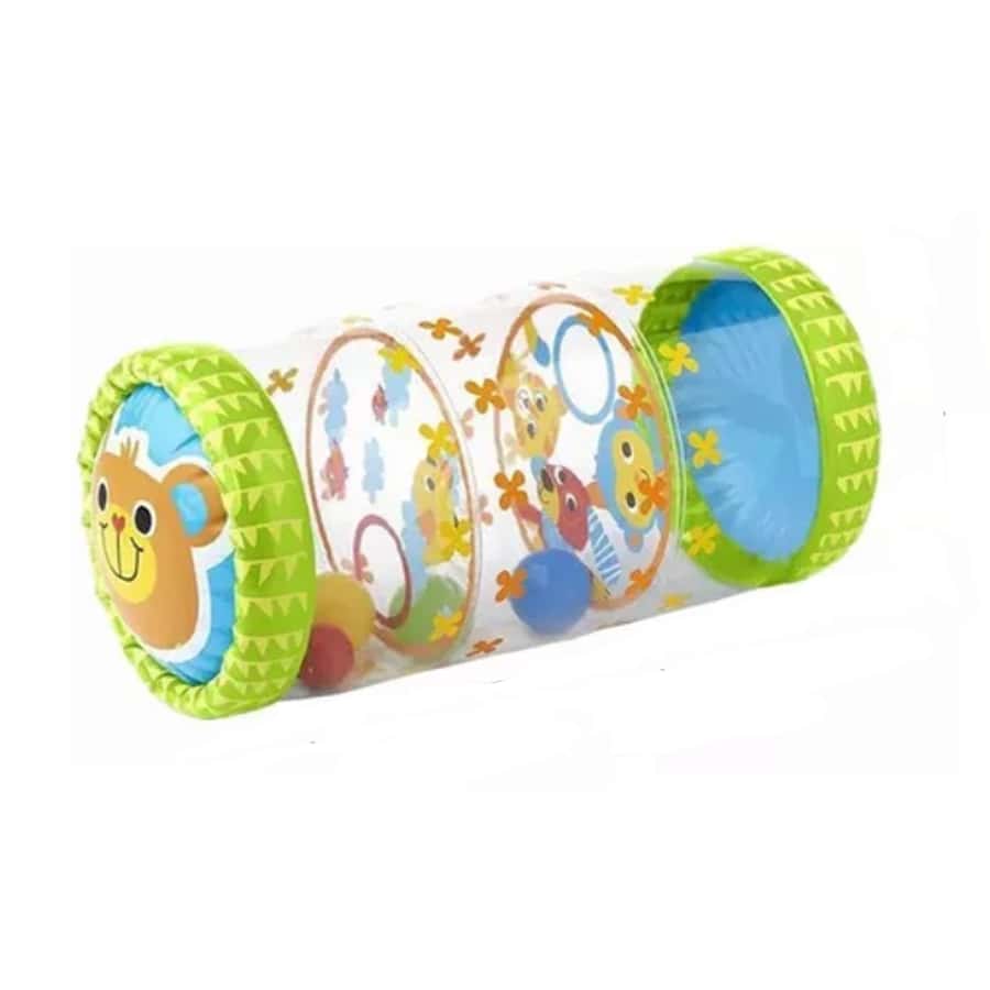 Rodillo / Cilindro Inflable Para Bebé Estimulación Gateo - Multicolor - Ver 1