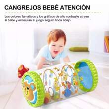 Rodillo / Cilindro Inflable Para Bebé Estimulación Gateo - Multicolor - Ver 2