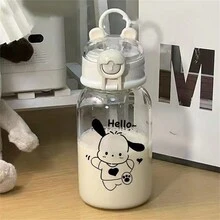 1 chiếc cốc Hell0 Kitty --- Cốc lắc dễ thương Kawaii Sippy Cup - Nhựa chất lượng cao, thích hợp đựng đồ uống mùa hè và bình đựng thể thao tiện lợi khi di chuyển, bình đựng nước cho hoạt động ngoài trời - nhiều màu - Xem 6