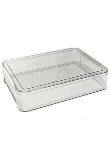 1 hộp lưu trữ đa năng, hộp lưu trữ trong suốt gia dụng, hộp lưu trữ tài liệu PET, sổ đăng ký kết hôn dữ liệu văn phòng, hộp lưu trữ giấy tờ hộ chiếu bất động sản, vật dụng lưu trữ tại nhà ký túc xá văn phòng - Trong sáng - Xem 7