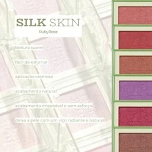 Creamy Blush Fresh Face Silk Skin Ruby Rose Natural Finish - 02 - 珊瑚粉碎 - 查看 3