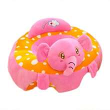 Baby Sitting Cushion Anti-Fall Children's Seat Posture Pouf - Hồng - Xem 2