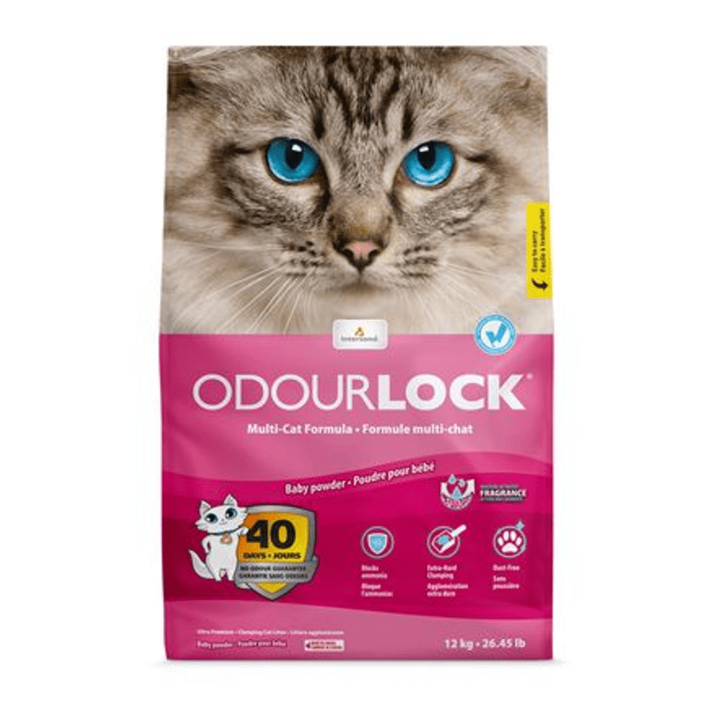 Intersand Odourlock Talc Clumping Cat Litter 12 Kg Delivery In 25 Days