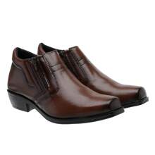 Men's Formal Boots Short Shaft Fashion Casual Versatile Work Everyday Comfortable - Rỉ Nâu - Xem 3